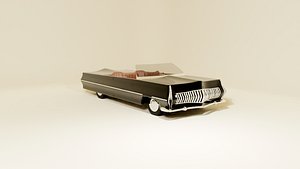 Classic american convertible 70s