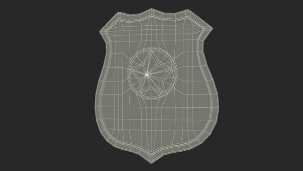 modelo 3d Insignia especial de policía - TurboSquid 2250488