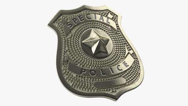 modelo 3d Insignia especial de policía - TurboSquid 2250488