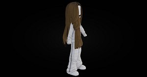 Stylized Aesthetic Character Set for Roblox - Hair Mask Sweatshirt Pants
