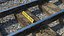 Rail-Mounted Fouling Point Sign
