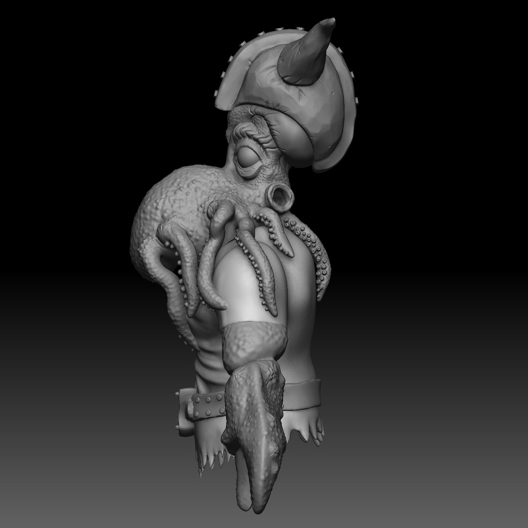 Octopus model - TurboSquid 1172841
