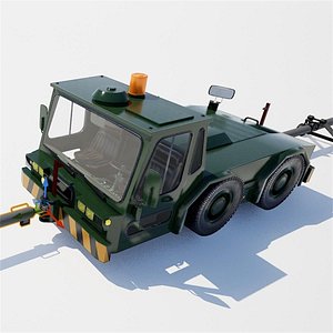 Airport Ground Tractor 3D model