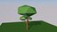 Simple low poly tree