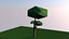 Simple low poly tree