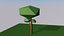 Simple low poly tree