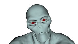 Realistic Alien - Rigged