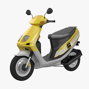 3d model modern scooter