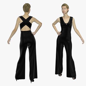 Kaleigh dress Marvelous Designer or Clo3D ZPRJ model