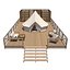 Tenda de lona Glamping Bell