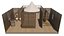 Tenda de lona Glamping Bell