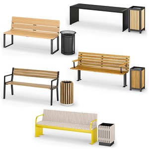 Outdoor benches Nola 1
