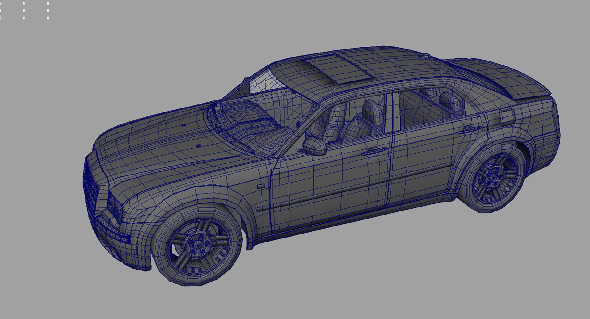 Chrysler 300 Car 3D Model - TurboSquid 1540690