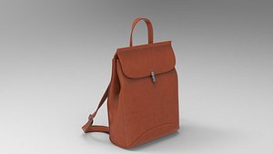 3D Handbag Purse Model 022