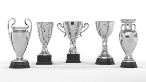 Trophy Cups 3D model