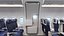 Airbus A321 de Delta Airlines avec intérieur et portes