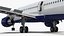 Airbus A321 de Delta Airlines avec intérieur et portes