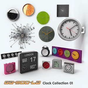 3d clocks model