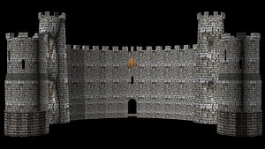 castle 3d model