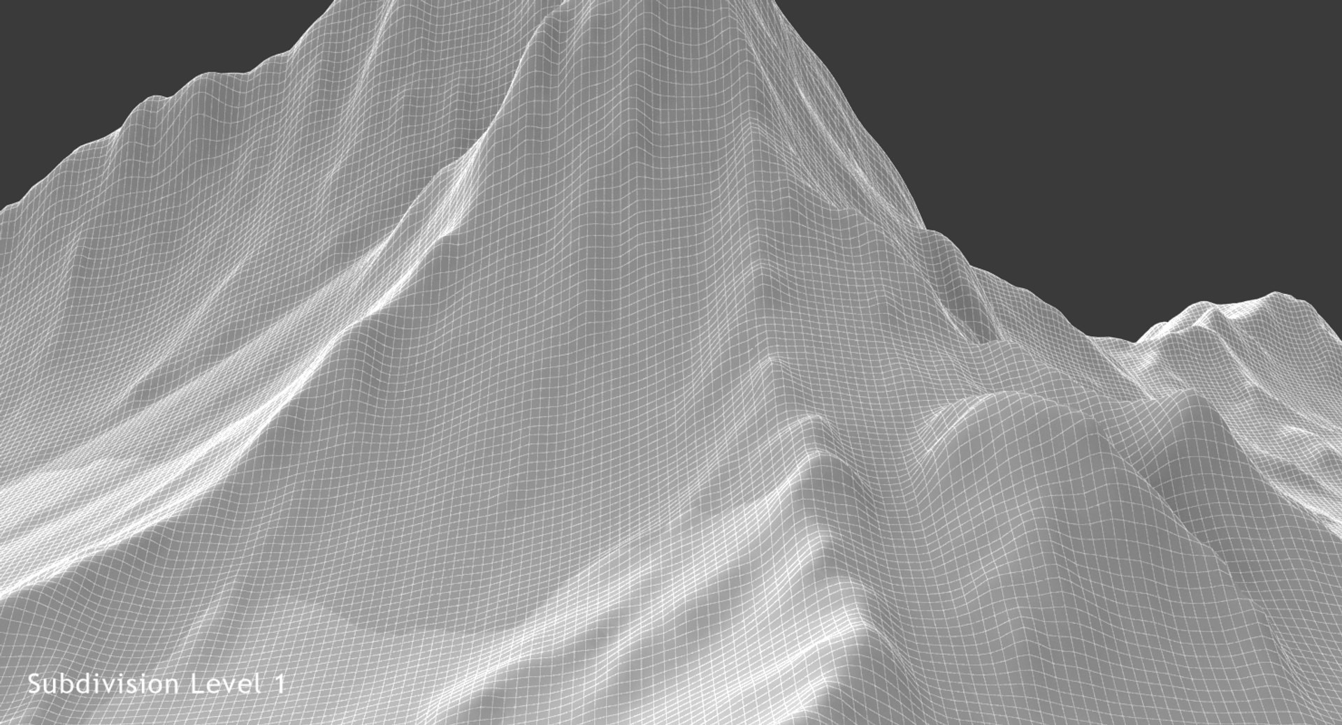 3D Snowy Mountain - Snow Model - TurboSquid 1249958