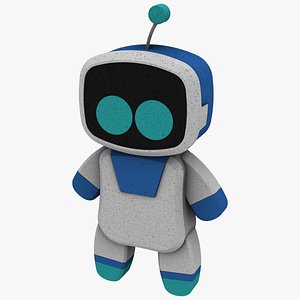 Astro Bot Sponge Bot 3D model
