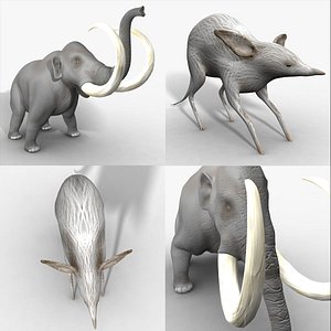 Cenezoic Era Rigged Animal Pack