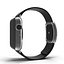 Apple Watch 38mm Steel Case with Black Modern Buckle