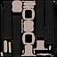 Apple Watch 38mm Steel Case with Black Modern Buckle
