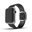 Apple Watch 38mm Steel Case with Black Modern Buckle