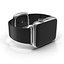 Apple Watch 38mm Steel Case with Black Modern Buckle