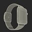 Apple Watch 38mm Steel Case with Black Modern Buckle