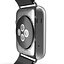 Apple Watch 38mm Steel Case with Black Modern Buckle