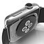 Apple Watch 38mm Steel Case with Black Modern Buckle