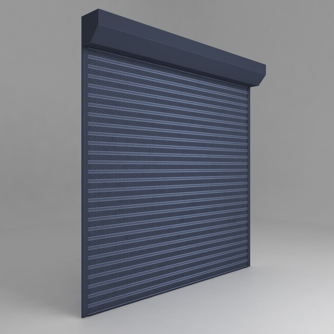 3D store garage door - TurboSquid 1373336