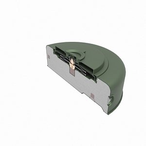 M15 anti-tank landmine with inside parts