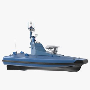 3D model Remotely Piloted Patrol Boat