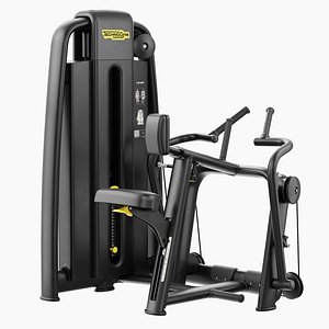 Technogym Selection 700 - Low Row 3D model