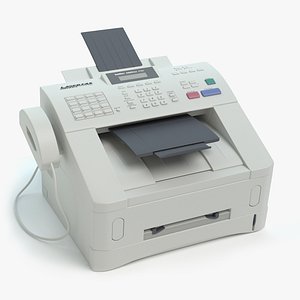 3d fax machine model