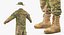 army combat uniform camo 3D