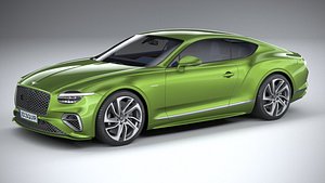 3D Bentley Continental GT Speed 2025