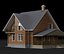 Realistic Country House 3D Model