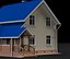 Realistic Country House 3D Model