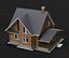 Realistic Country House 3D Model