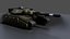 Sci Fi Military Tank - Low poly - Game Ready