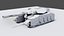 Sci Fi Military Tank - Low poly - Game Ready
