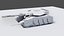 Sci Fi Military Tank - Low poly - Game Ready