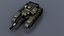 Sci Fi Military Tank - Low poly - Game Ready