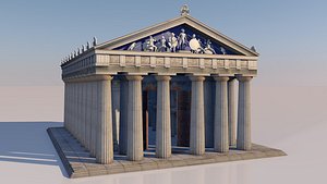 Greek doric temple