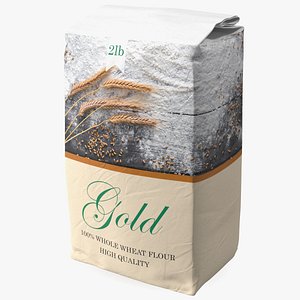 Wheat Flour 2lb 3D