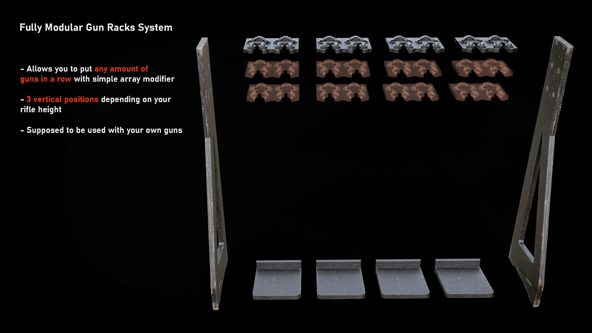 3D Gun Storage Racks Modular Realtime model https://p.turbosquid.com/ts-thumb/MV/muwG9O/0N/09/png/1764832944/1920x1080/fit_q87/41c2759de3c2cb94b2507413a81f15cc740c6fbf/09.jpg